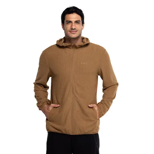 Jaqueta Masculina Nord com Capuz Fleece [Tam.: P ao GG]