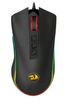 Mouse Gamer Redragon Cobra, Chroma RGB, 10000DPI, 7 Botões, Preto - M711 V2