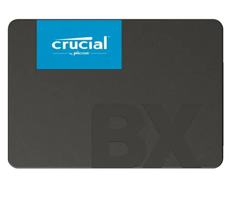 SSD Crucial BX500, 240GB, Sata III, Leitura 540MBs Gravação 500MBs, CT240BX500SSD1
