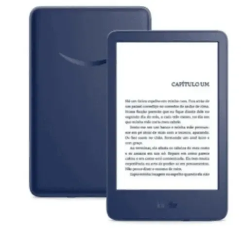 Kindle 11ª Geração, Mais Leve, Com Resolução De 300 Ppi E O Dobro De Armazenamento, Cor Azul