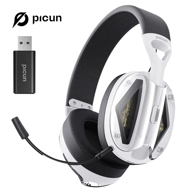 Fone de ouvido Picun-G1 Bluetooth 5.4, Wireless