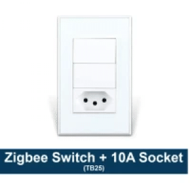 Tomada Smart Zemismart-Tuya Zigbee 10A Socket Switch