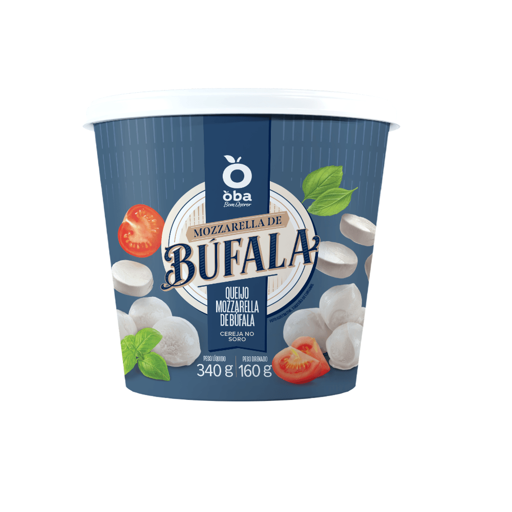 [ REGIONAL ] Queijo Mozzarella Bufala Oba Bem Querer 160g