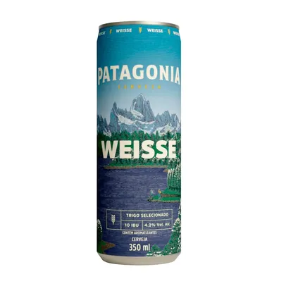 (Regional) Cerveja Patagonia Weisse Lata 350 ml