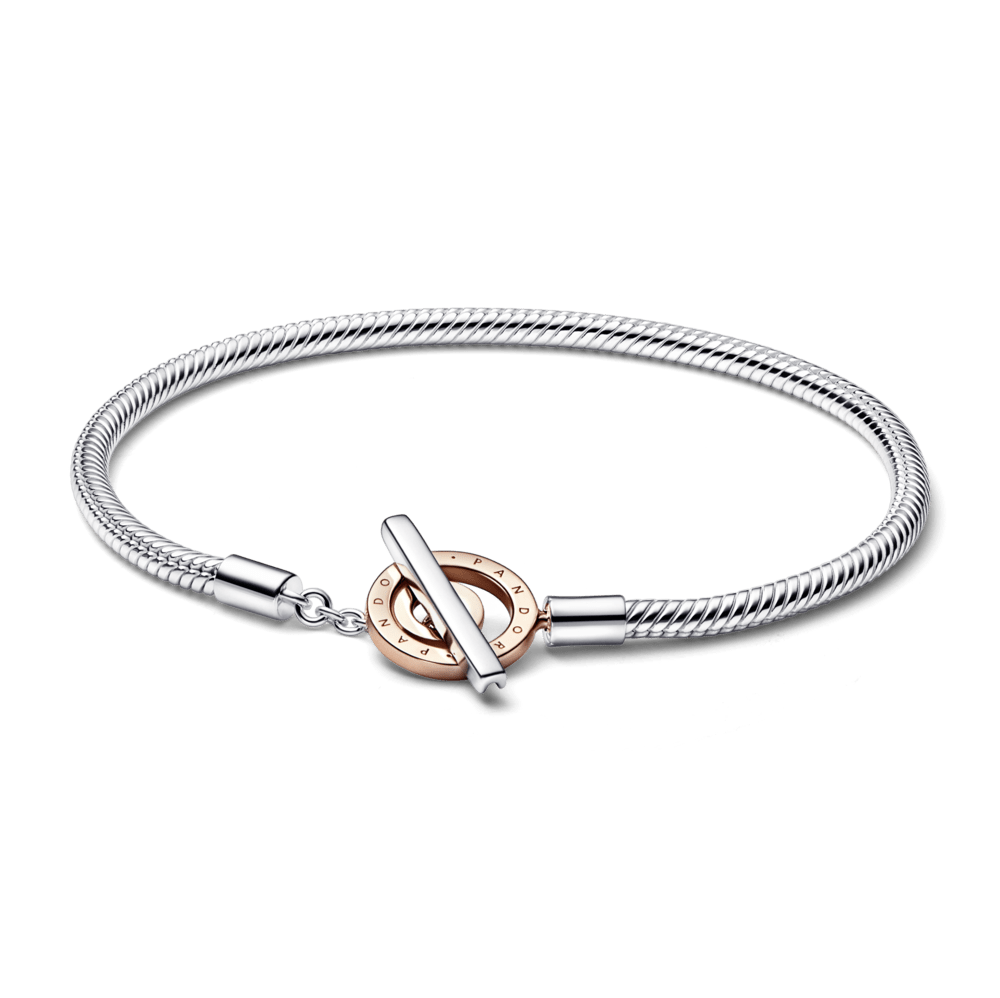 Bracelete Fecho T Pandora Signature