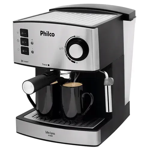 Cafeteira Expresso Philco Coffee Express - Inox - 15 Bar 220V