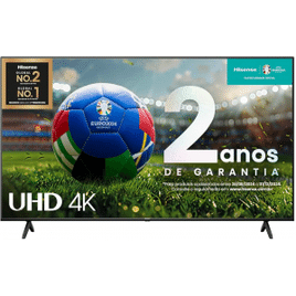 Smart TV Hisense UHD 4K DLED 70" Polegadas 70A6K com Sleep Timer Entrada HDMI e Wi-Fi