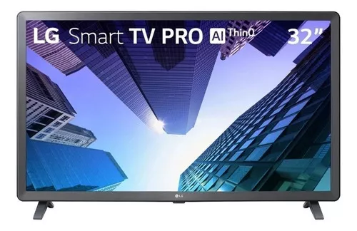 Smart TV LG 32" Led Smart Pro Wi-Fi Hd Hdmi USB Conversor Digital - 32lq621