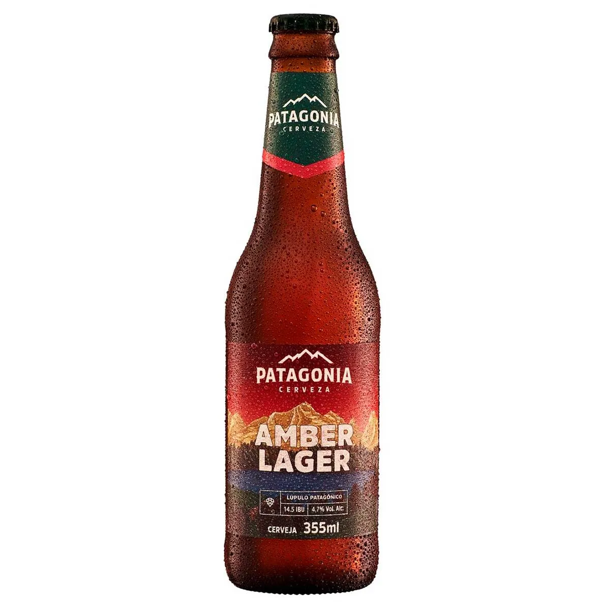 (40% na 2a Unidade) Cerveja Patagonia Amber Lager 355ml Long Neck