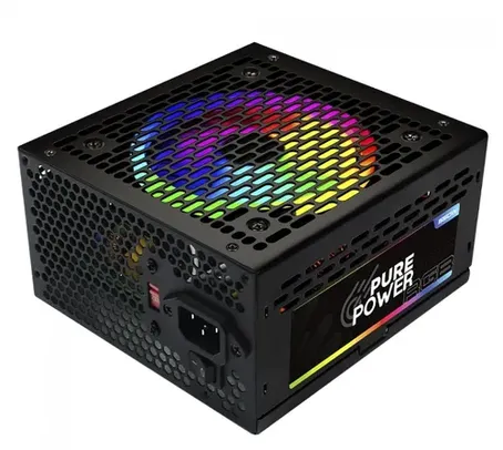 Fonte Pure Power, 550W, RGB, Black, PP-PSU550-RGB