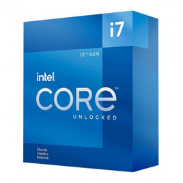 Processador Intel Core i7-12700KF 12-Core 20-Threads 3.6GHz (5.0GHz Turbo) Cache 25MB LGA1700 - BX8071512700KF