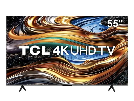[APP] Smart TV 55” UHD 4K TCL P755 LED com Google TV, Dolby Vision e Atmos, HDR10+, Wi-Fi, Bluetooth, Google Assistente e Design sem Bordas