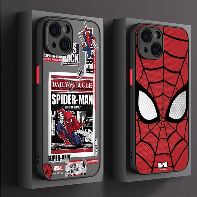Capa para Iphone do Homem Aranha Marvel