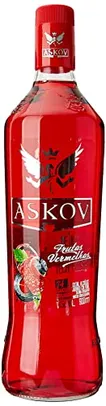 Askov Vodka Frutas Vermelhas 900 Ml