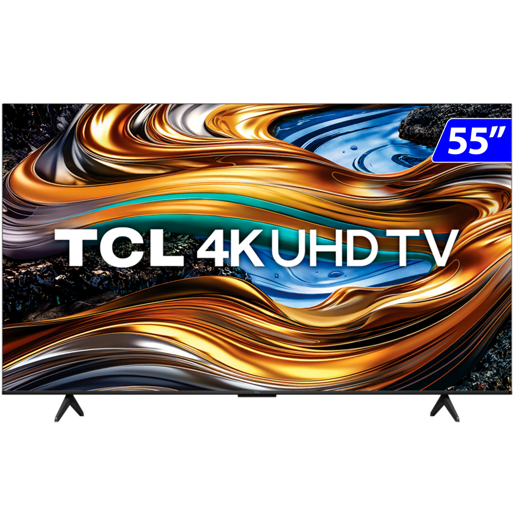Smart Tv Tcl Led 55" 4K Wi-Fi Uhd Google Tv Comando De Voz 55P755
