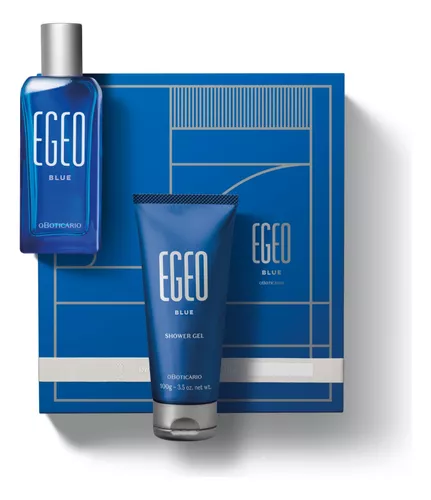 Kit Presente Egeo Blue: Desodorante Colônia + Shower Gel