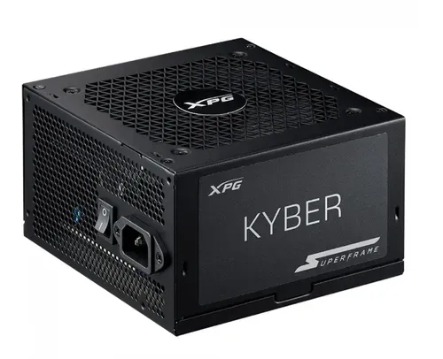 Fonte XPG Kyber SuperFrame, 850w, 80 Plus Gold, Cybenetics Platinum, Com conector PCIe 5.0, PFC Ativo