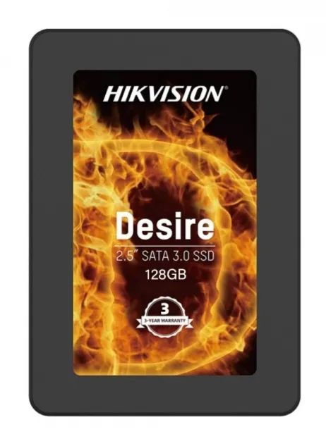 SSD Hikvision Desire, 128GB, SATA III, Leitura 500MBS e Gravação 370MBs, HS-SSD-Desire(S) 128G