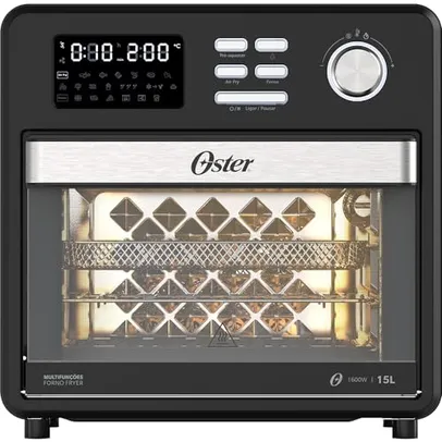 Forno e Fryer 15L Oster Multifunções Compact 10 em 1-127V