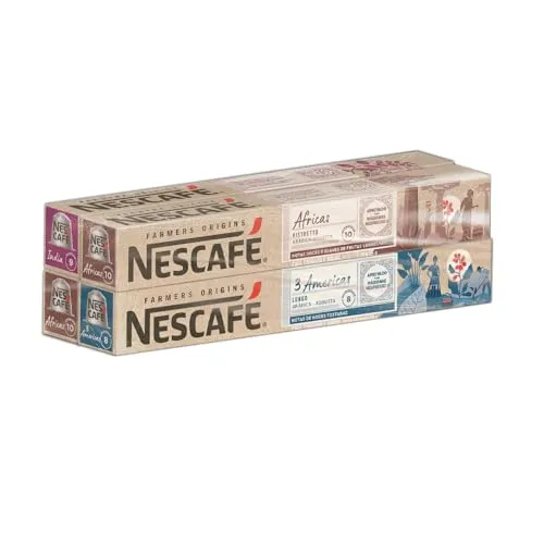 (Prime)Pack Nescafé Capsulas compativel com Nespresso 40 Capsulas