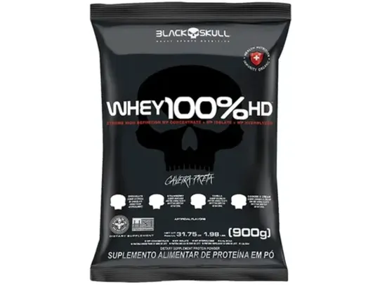 Whey Protein Black Skull 100% HD Chocolate 900g