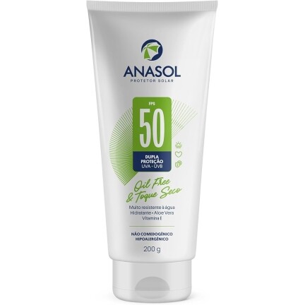 Anasol Protetor Solar FPS 50 Econômica - 200g