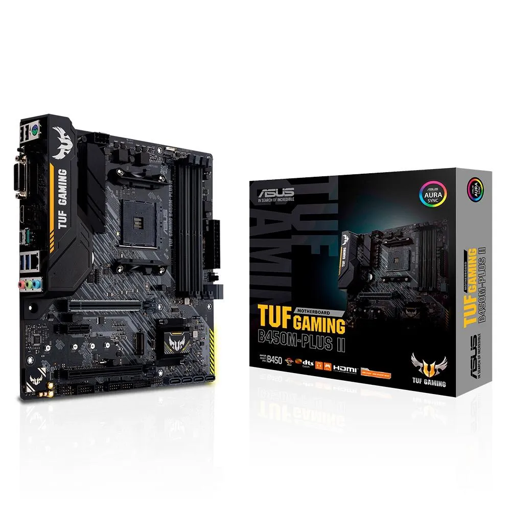 [APP]Placa-Mãe Asus TUF Gaming B450M-Plus II, AMD AM4, mATX, DDR4