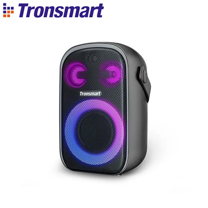 Tronsmart-Altifalante Bluetooth Halo 100, Sistema de Som Tridirecional, Modos de Áudio Duplos, Controlo de Aplicação, Karaoke, Festa