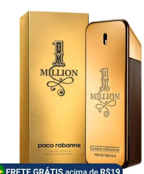 Perfume Paco Rabanne One Million 100ml EDT Original