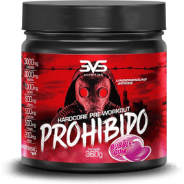 Pré Treino 3VS Nutrition Prohibido Hardcore 360g