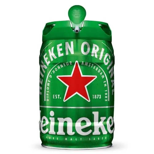 5 unidades Barril de Cerveja Heineken 5L (preço pro unidade)