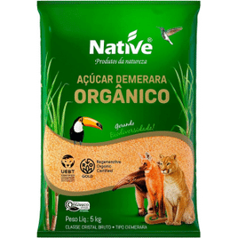 Açúcar Demerara Orgânico Native 5Kg