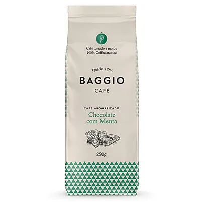 [REC/+POR- R$12,82] Baggio Café Café Torrado E Moído Aroma De Chocolate Com Menta 250G