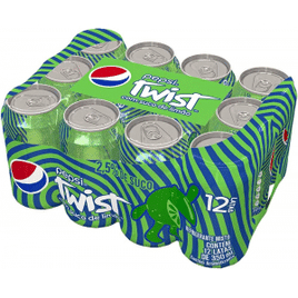 Pack 12 Unidades Refrigerante Pepsi Twist - 350ml