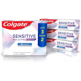 Colgate Creme Dental Para Sensibilidade Sensitive Pro-Alívio Imediato Original 90g
