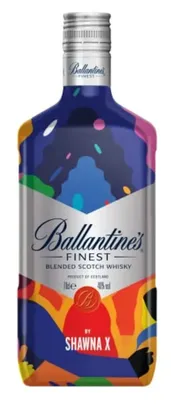 Whisky Ballantine's Finest By Shawna X Edição Limitada 750ml
