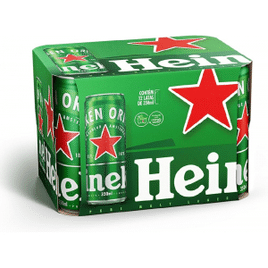 Pack Heineken Cerveja Pilsen - 12 Latas de 350ml