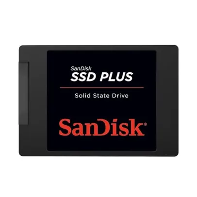 SD Sandisk Plus, 480GB, SATA, Leitura 535MB/s, Gravação 445MB/s, SDSSDA-480G-G26