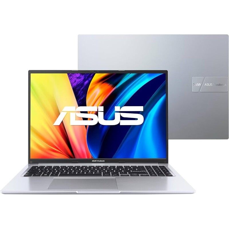 Notebook ASUS Vivobook 16 Core I7 8GB 512GBWindows 11 Home Transparent Silver - X1605ZA-MB311W