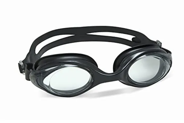 Vollo Sports Essential, Óculos de Natação Unissex, Preto (Black), Único