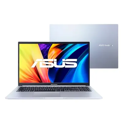 Notebook ASUS Vivobook 15, Intel Core i5, 8GB, 512GB SSD, Intel Iris Xe, 15,60, Windows 11 Home, Prata Metálico - X1502ZA-BQ1760W