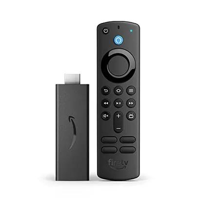 Fire TV Stick | Streaming em Full HD com Alexa | Com Controle Remoto por Voz com Alexa (inclui comandos de TV) (PRIME)