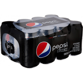Pack 12 Unidades Refrigerante Pepsi Zero - 350ml