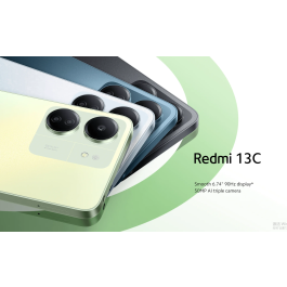[Taxa Inclusa] Smartphone Xiaomi Redmi 13C 4G 128GB - 4GB Ram (Versao Global)