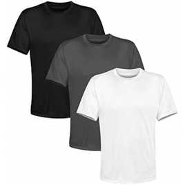Kit 3 Camisetas Masculina Lisa Algodão Qualidade