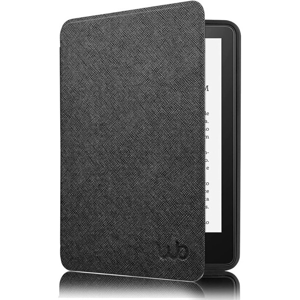 WB Capa Kindle Paperwhite 11a geração 2021 - Ultra leve Silicone Flexível e Sensor Magnético - Preta