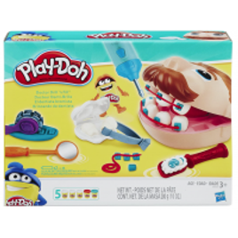 Brinquedo Conjunto Massinha de Modelar Play-Doh Dentista B5520 - Hasbro