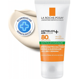 Protetor Solar Facial La Roche-Posay Anthelios Airlicium Antioleosidade FPS80 40g