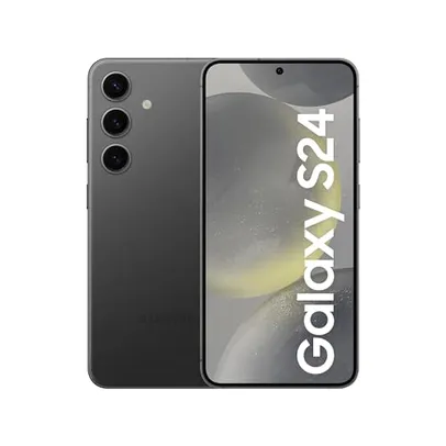 Smartphone Samsung Galaxy S24, Galaxy AI, Selfie de 12MP, Tela de 6.2 1-120Hz, 128GB, 8GB RAM - Preto