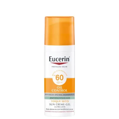 Eucerin Protetor Solar Facial - Sun Gel-Creme Oil Control Fps 60 50G